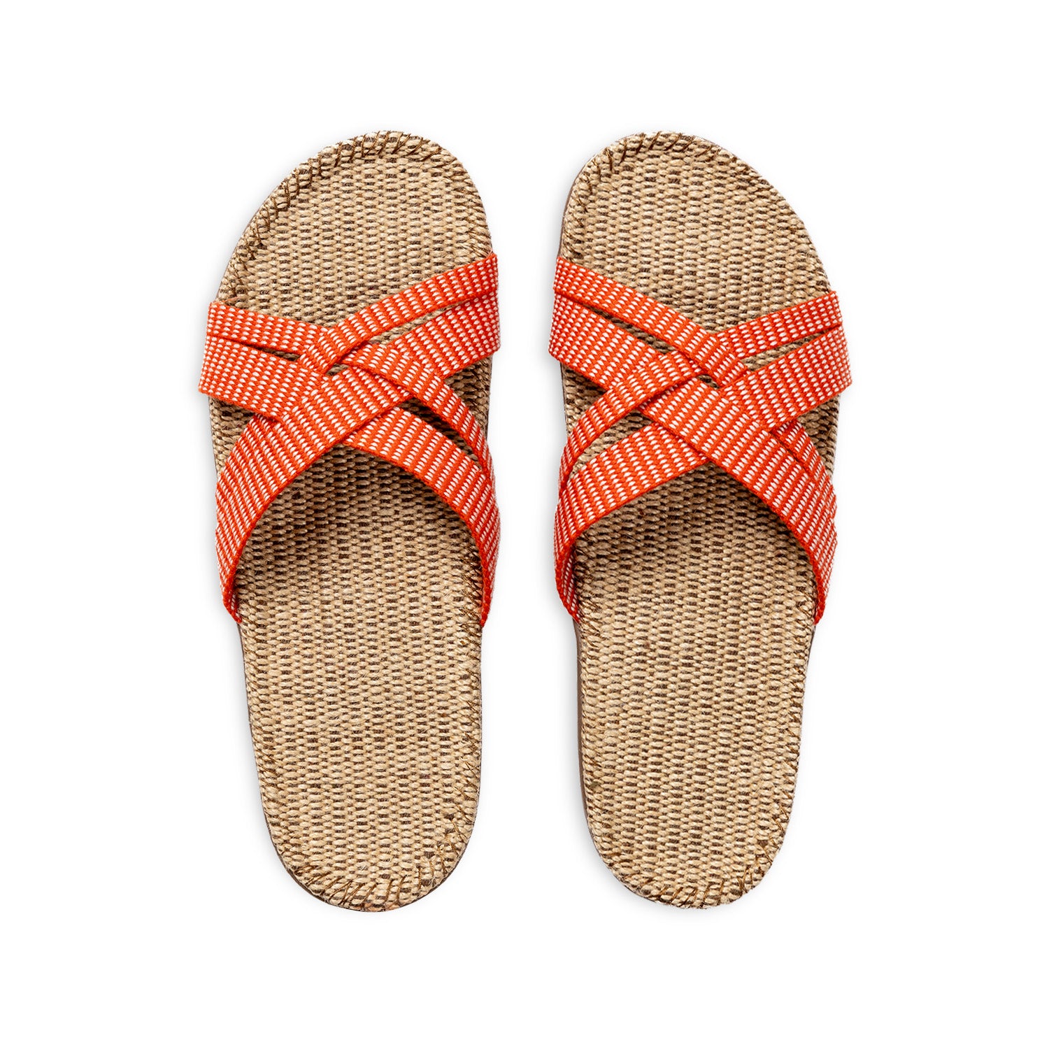 shangies sandals women#1 sunset orange