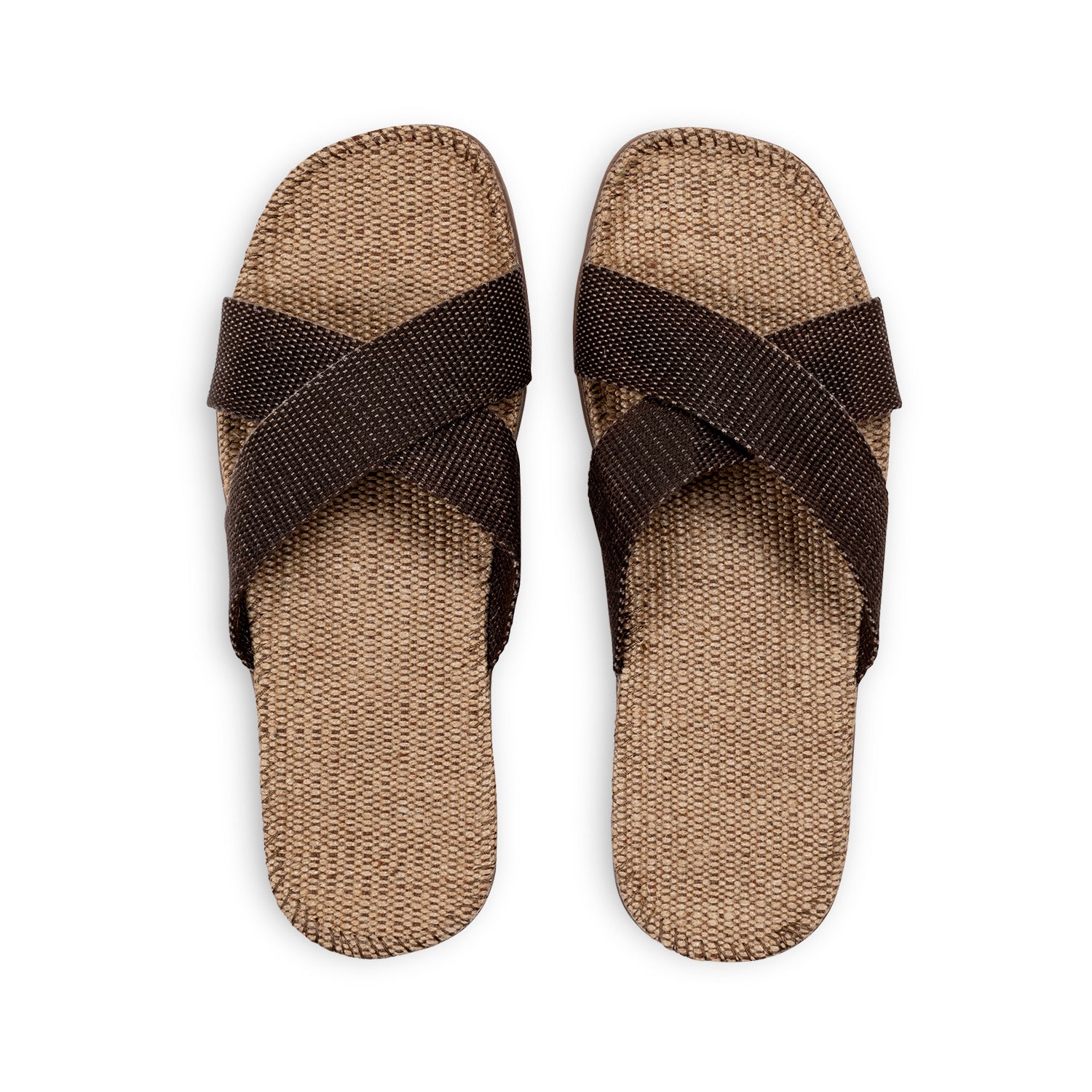shangies sandals unisex brown coffee