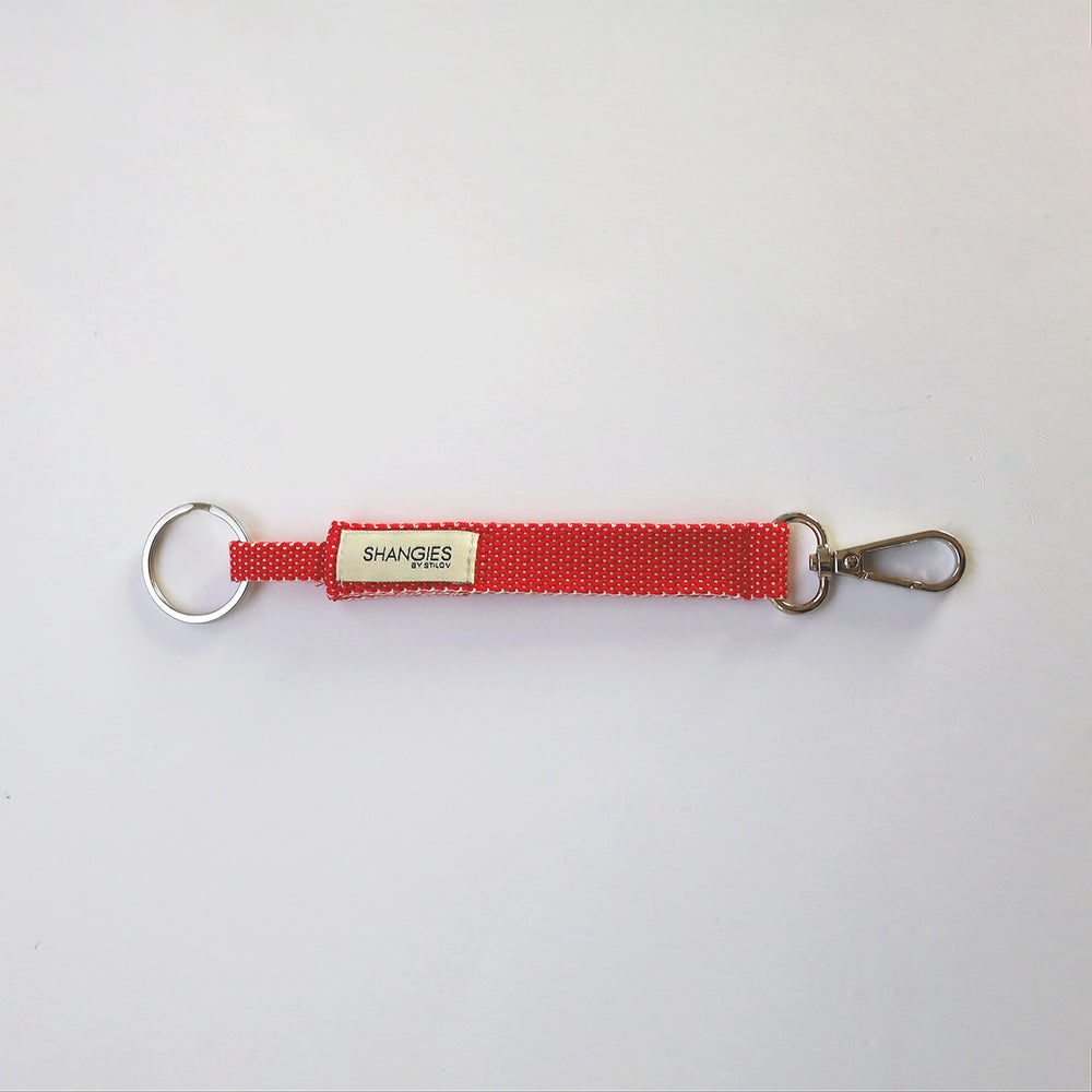 Key chain - Raspberry red