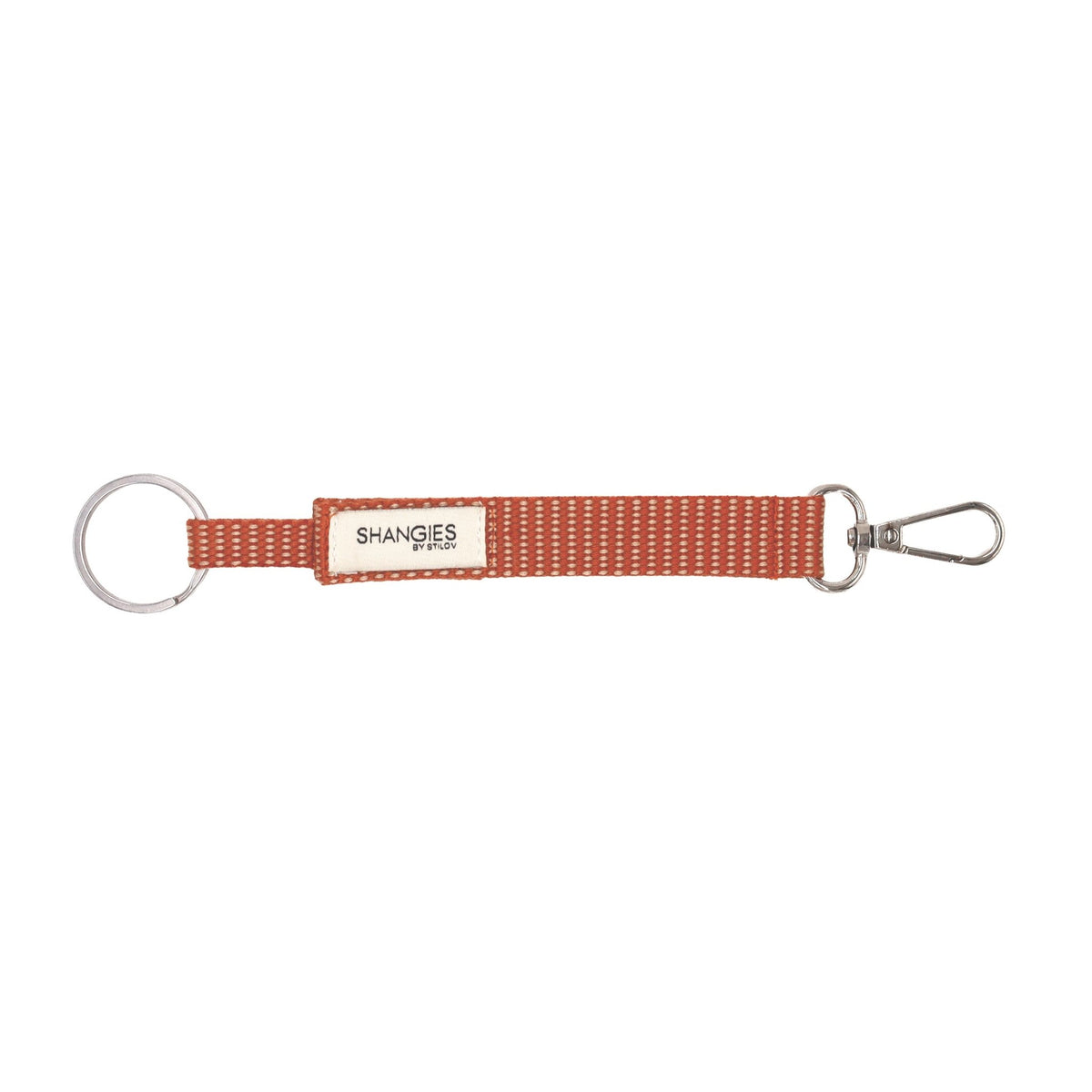 Keychain - Orange stripes - Shangies by Stilov