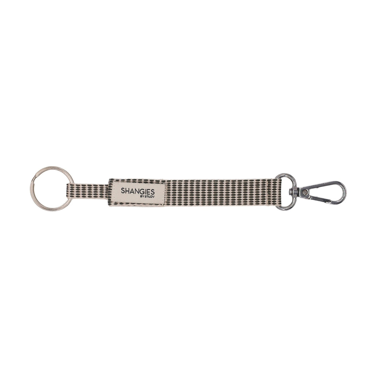 Keychain - White stripes - Shangies by Stilov