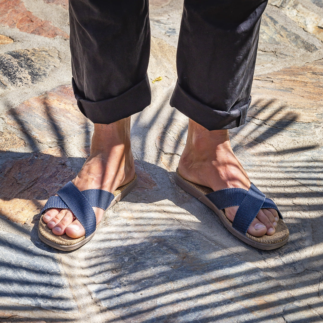 Midnight blue sandals new arrivals