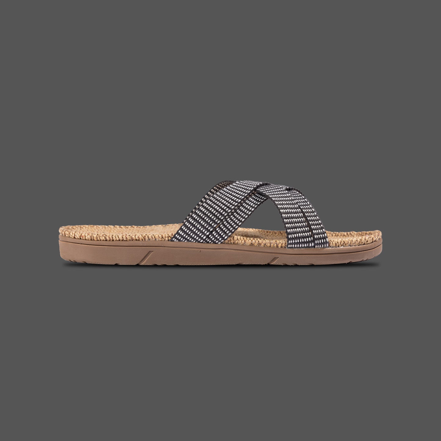 
                  
                    Shangies sandals Women#1 black stripes
                  
                