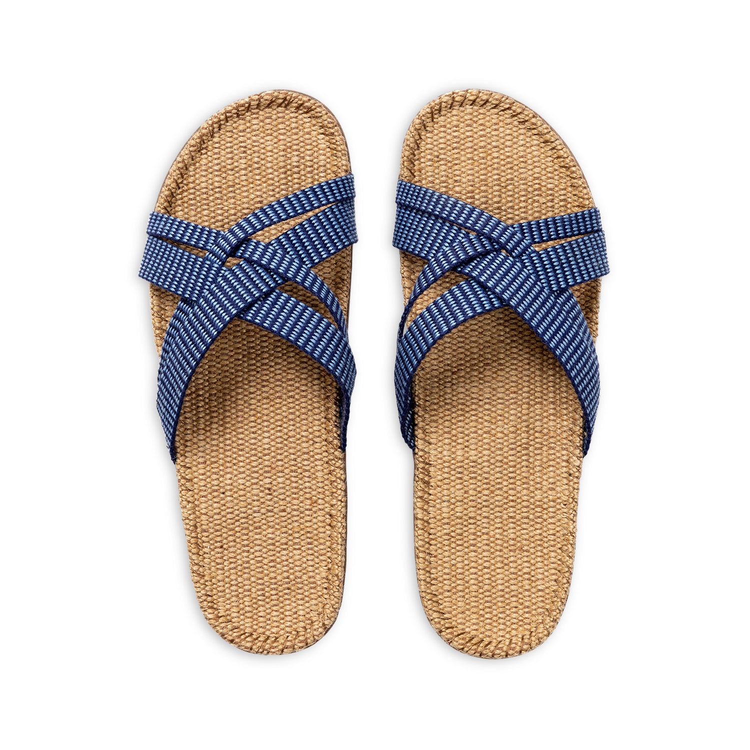 shangies sandals women#1 blue stripes