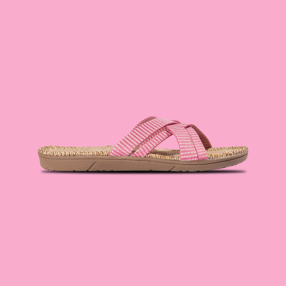 shangies sandals women#1 pale pink