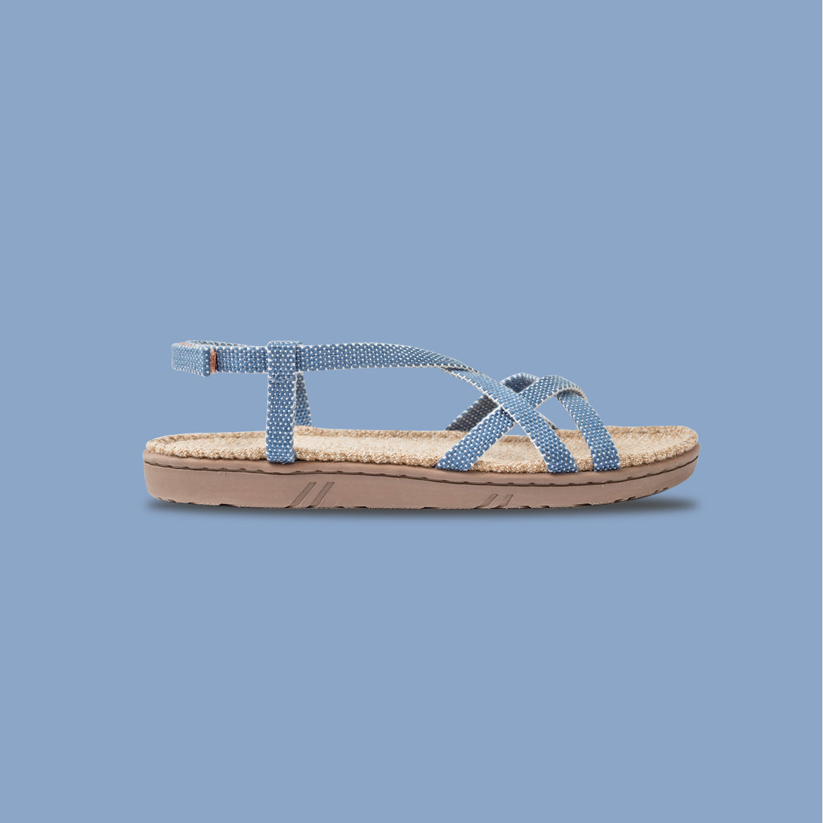 shangies sandals kids blue dots