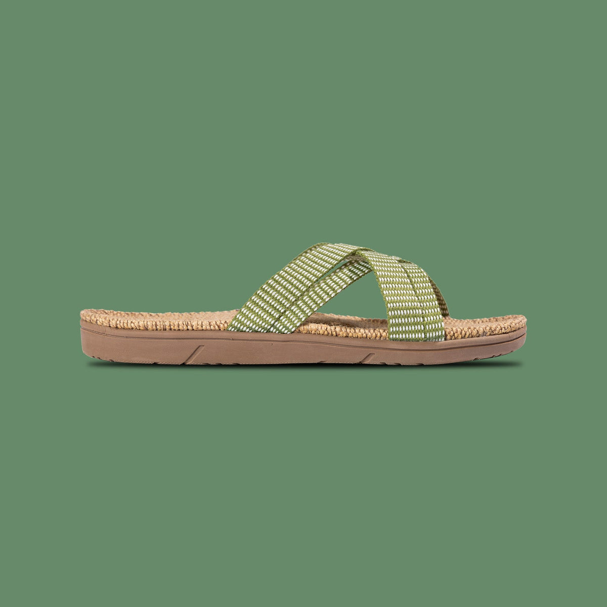 shangies sandals women#1 green leaves